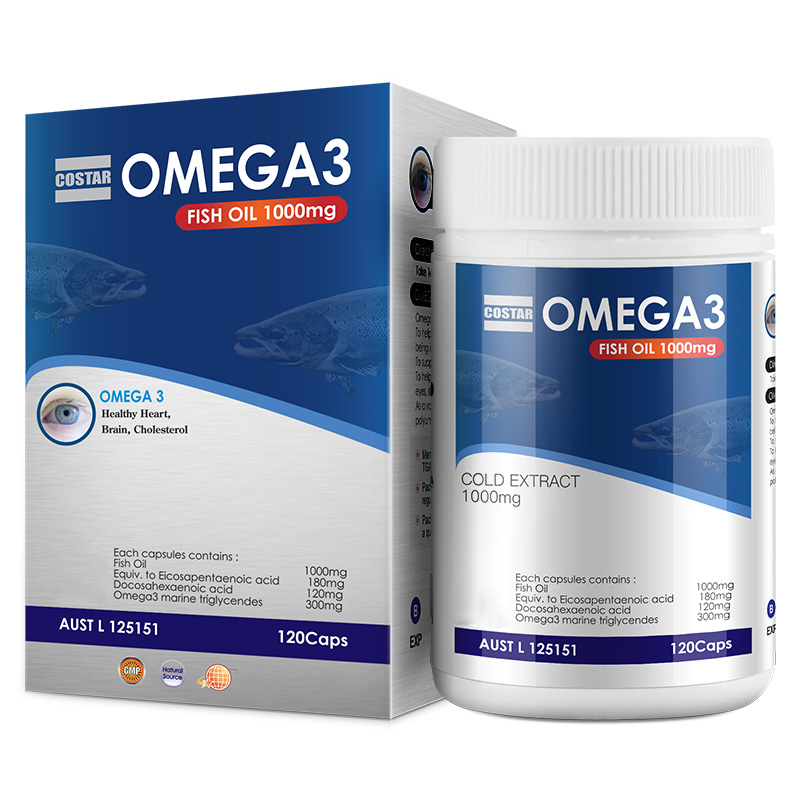 Costar Omega 3 1000mg 120s