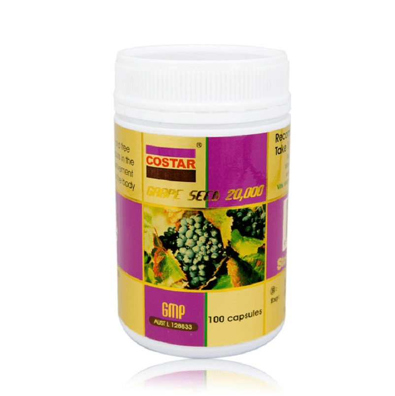 Costar Grape seed 20000mg 100s