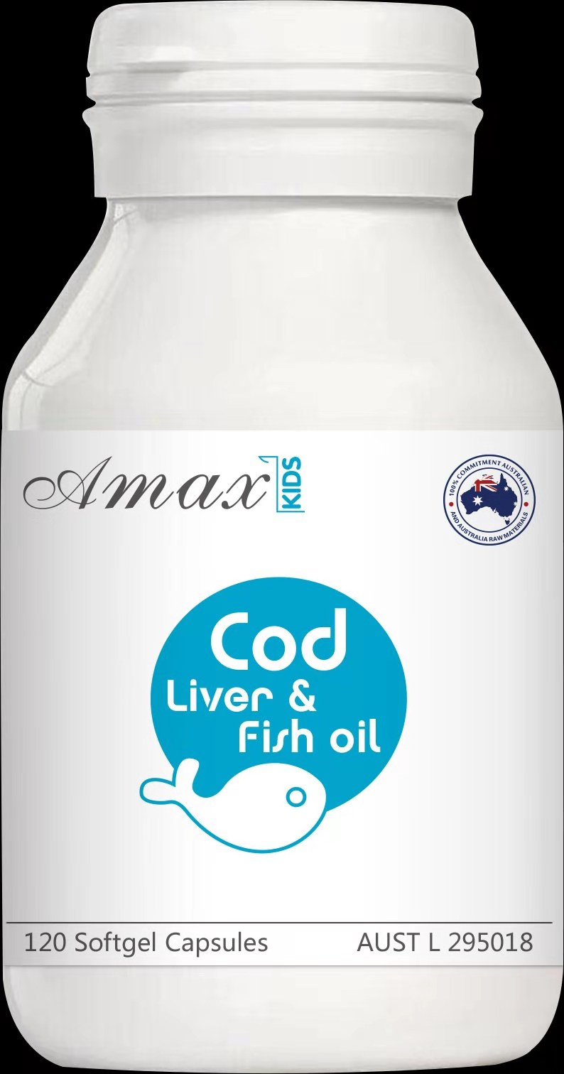 Amax Cod liver & fish oil 120s
