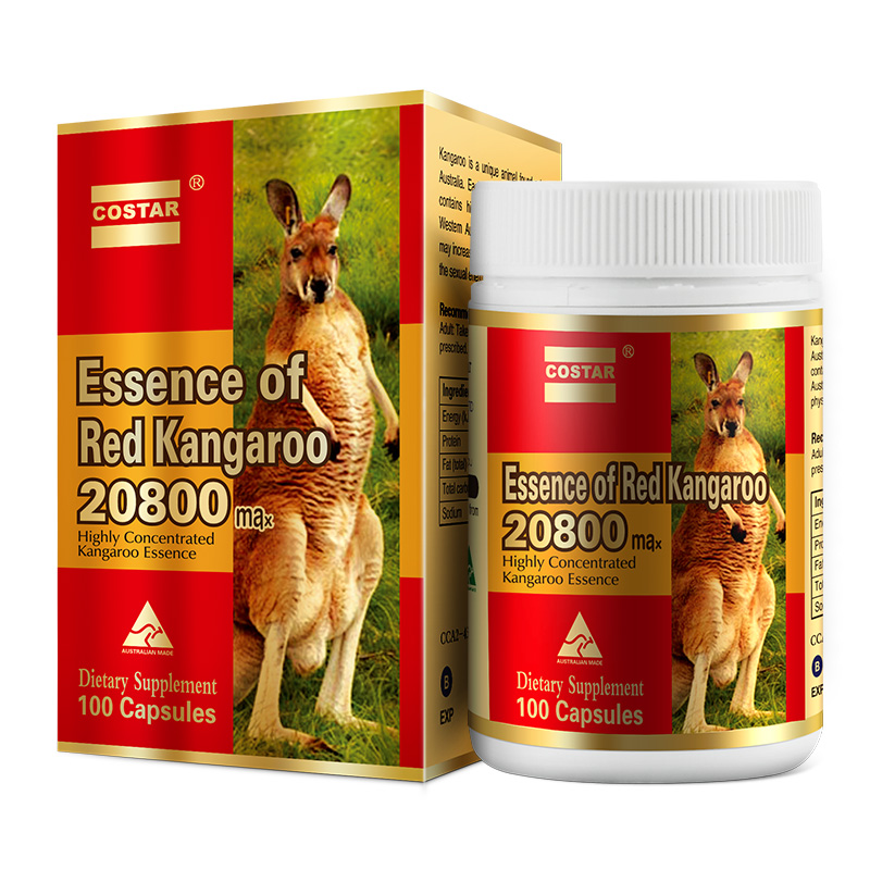 Costar essence of red kangaroo 20800mg 100s
