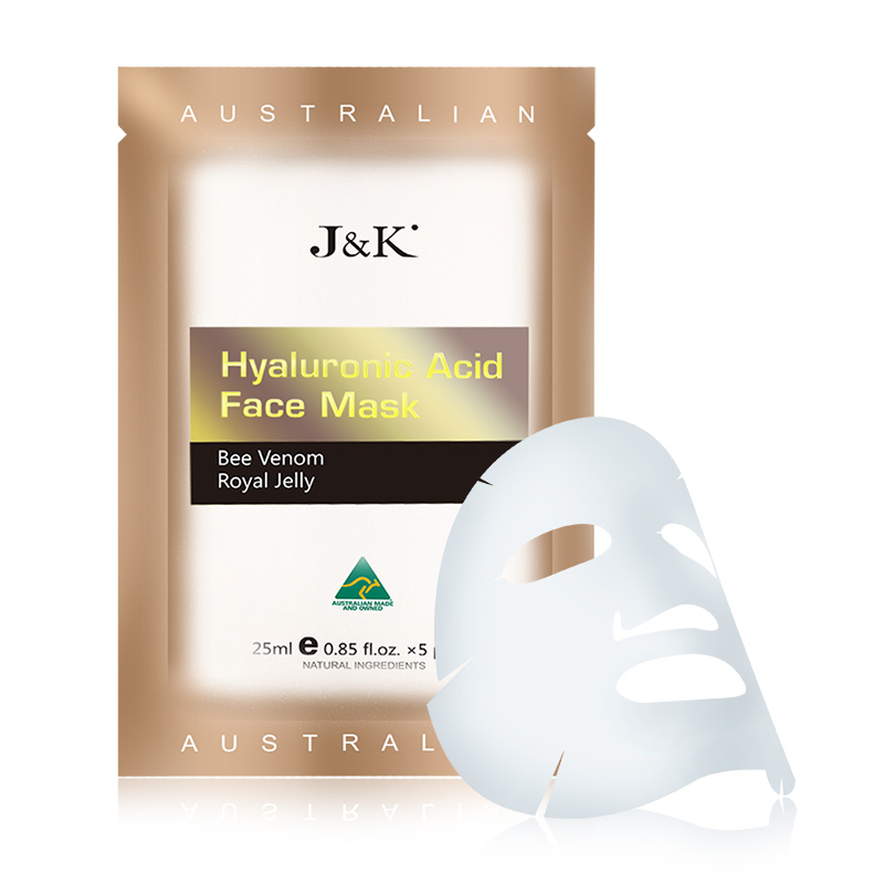 J&K Hyaluronic Acid Face Mask- Bee Venom