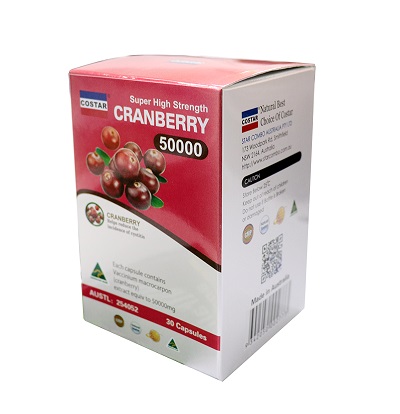 Costar Cranberry 50000mg 30cap